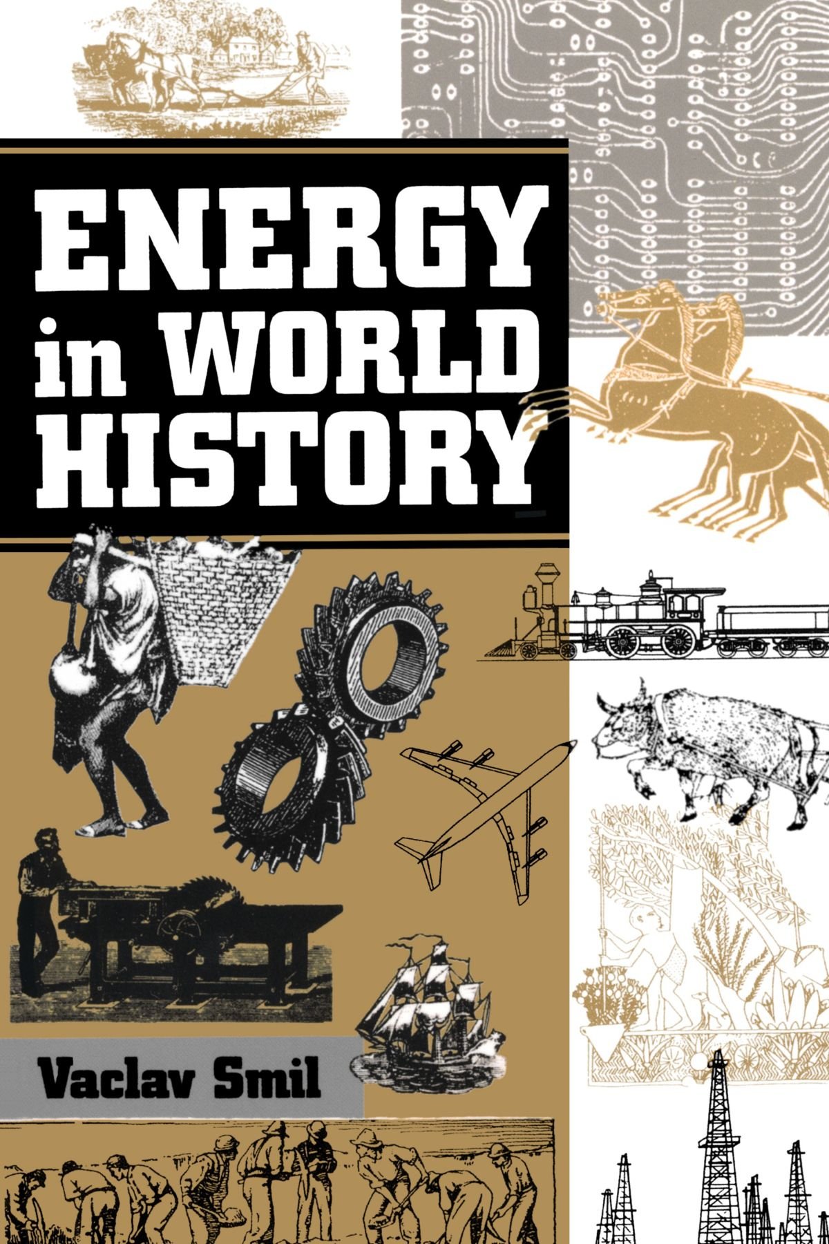 Book cover of Energy In World History by Vaclav Smil Book cover of Energy In World History by Vaclav Smil